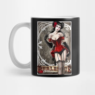 BURLESQUE - Corset pin up girl Lili Marlene Mug